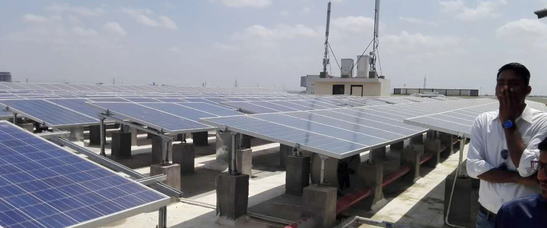 India Grid-Tied of 204KW Solar Power System