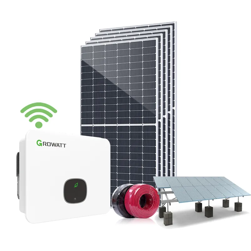Singfo Solar 30kW-50kW On Grid Solar Power System For Commercial & Industrial