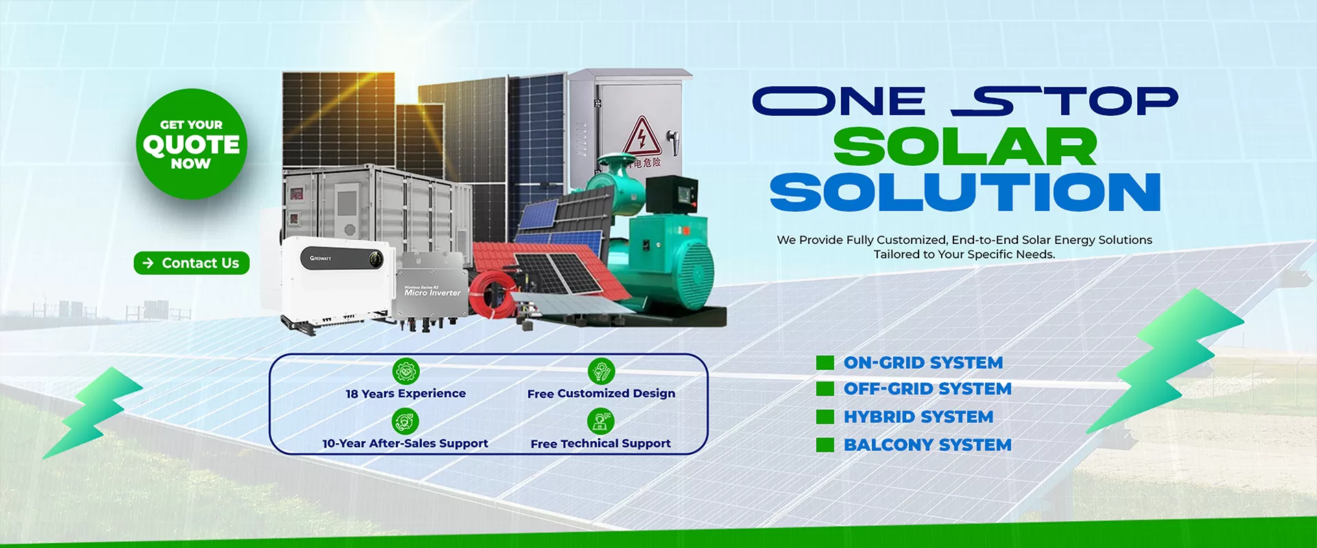 ONE STOP SOLAR SOLUTION