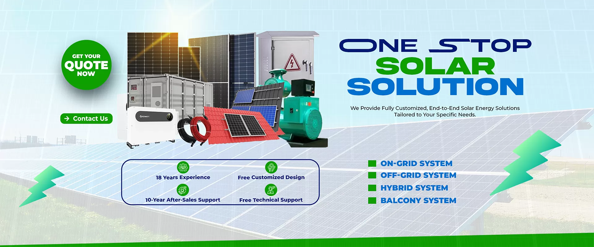 ONE STOP SOLAR SOLUTION