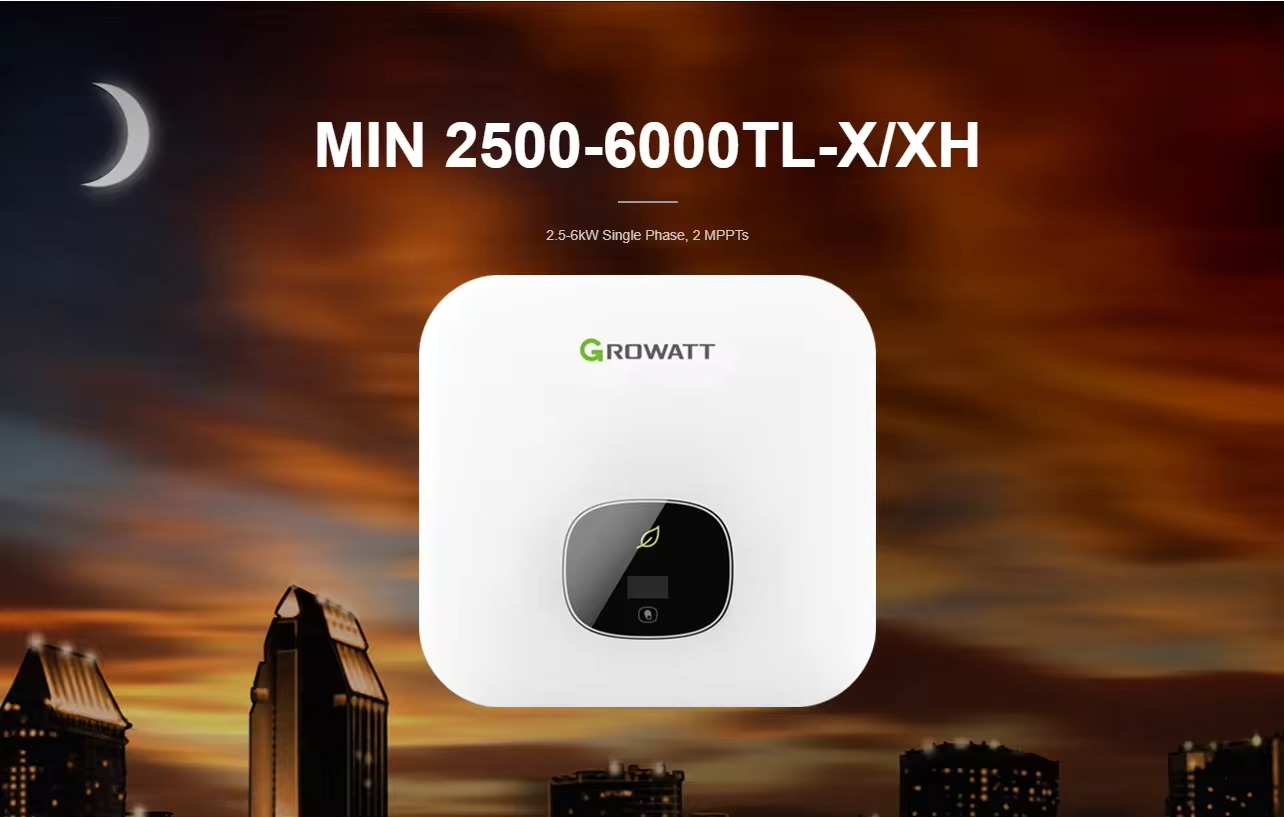 On-grid Inverter Growatt MIN 2500-6000TL-X