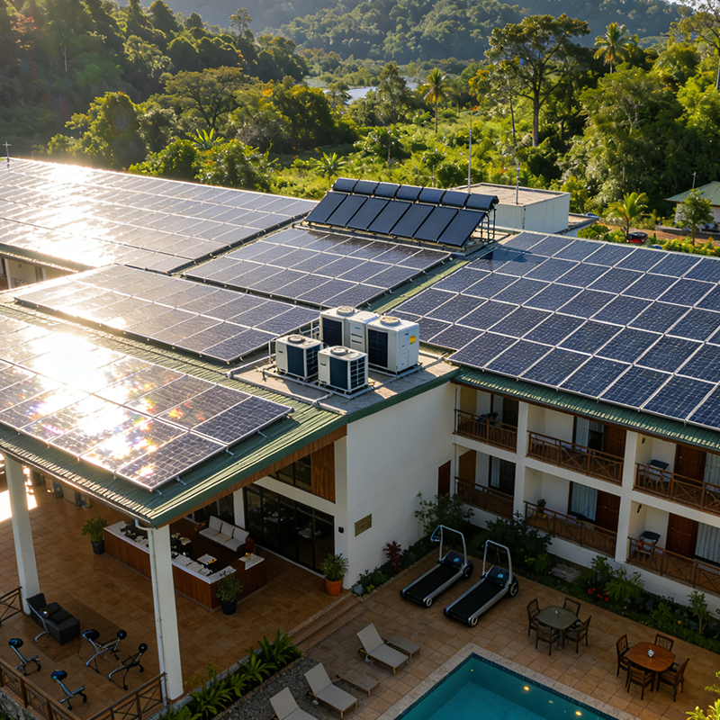 Build Your Own Solar Power System: The Smart Energy Choice for Factories, Hotels, Schools, Hospitals, and Shopping Malls