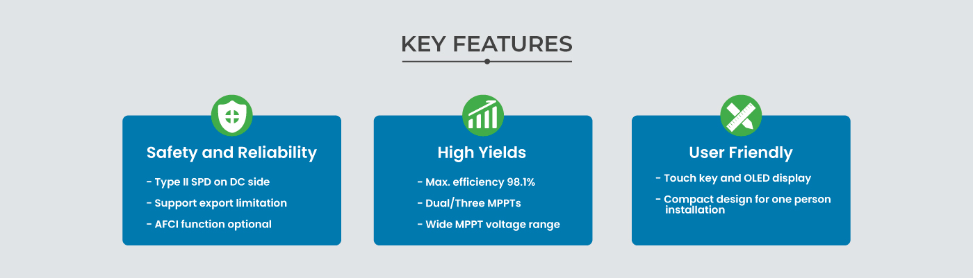 On-grid Inverter Growatt MIN 7000-10000TL-X