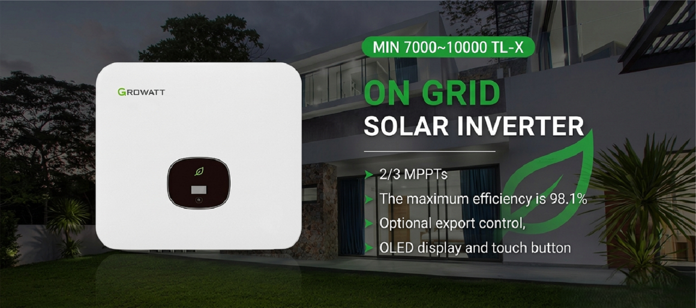 On-grid Inverter Growatt MIN 7000-10000TL-X