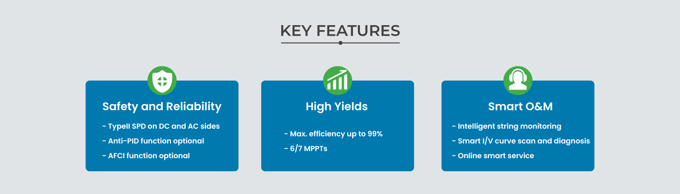 On-grid Inverter Growatt MAX 50-80KTL3 LV