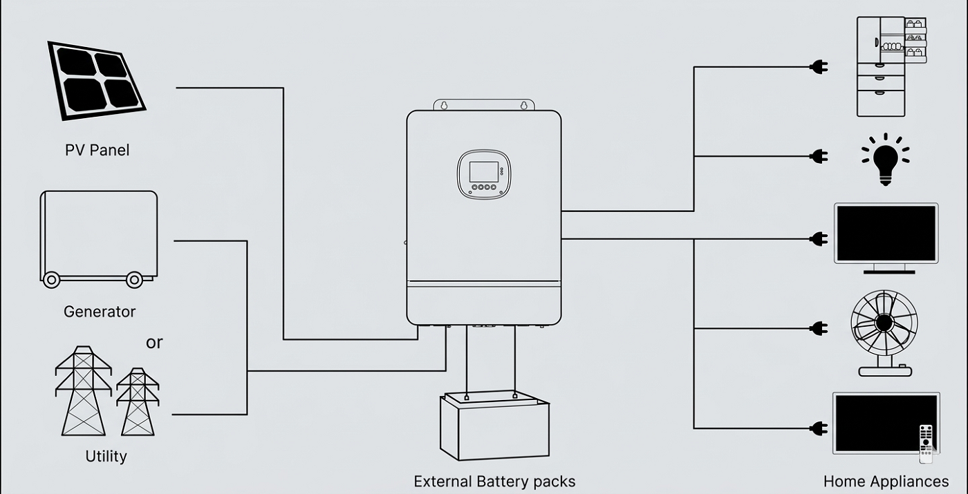 SFOF 3000R Off-grid Inverter