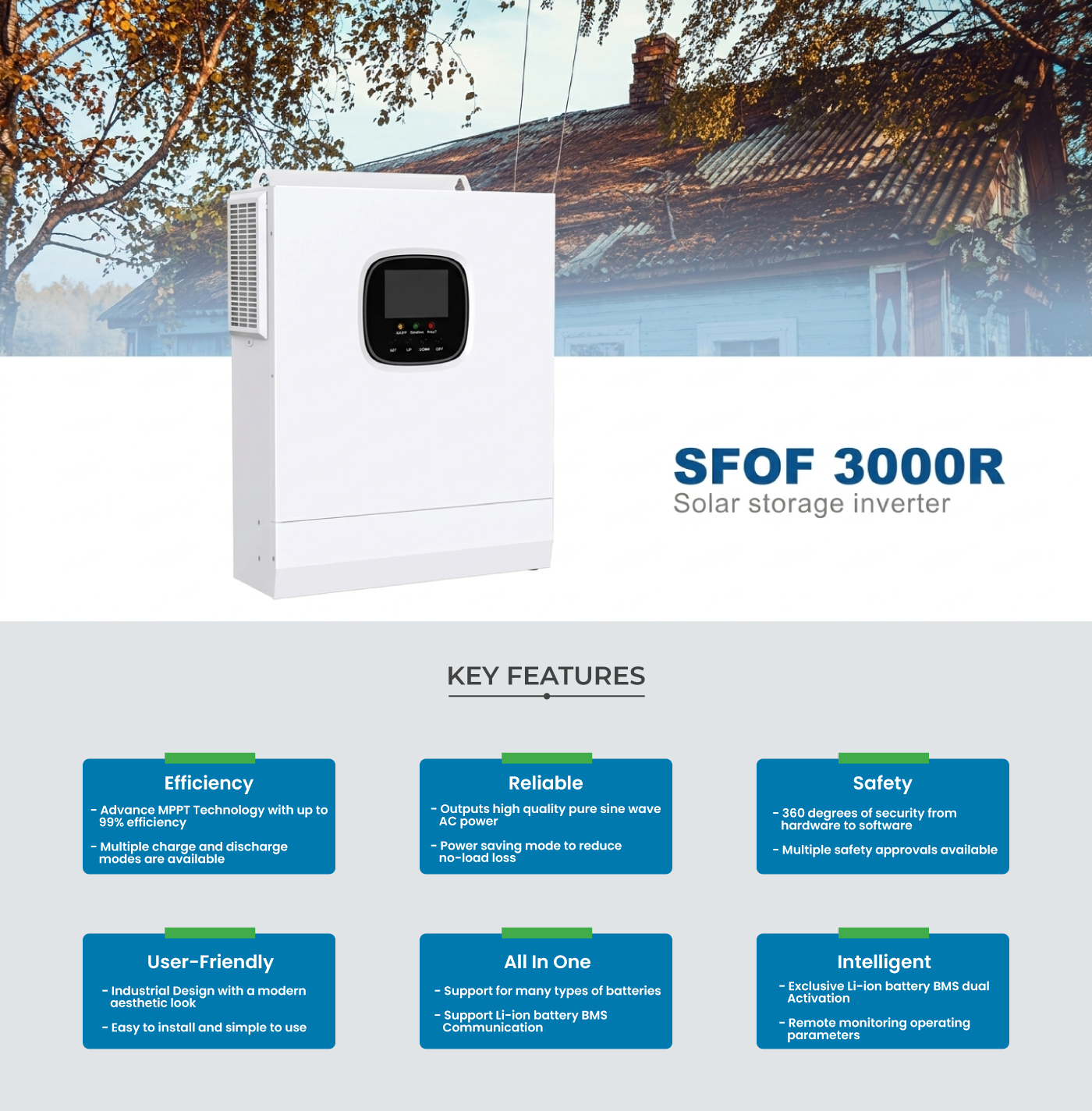 SFOF 3000R Off-grid Inverter