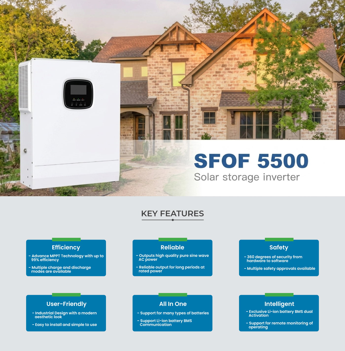 SFOF 5500 Off-grid Inverter