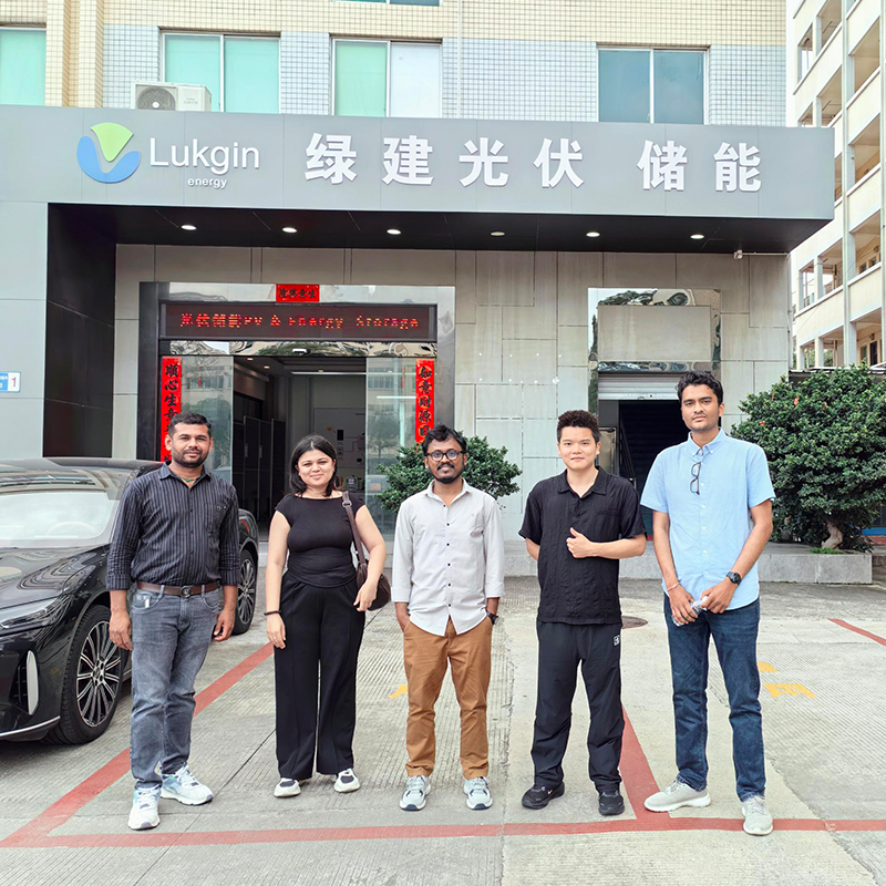 Warmly Welcome Indian Customers to Visit Singfo Solar – A Fruitful Step Towards Green Energy Cooperation