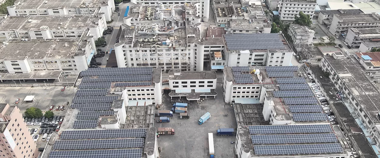 Dongguan Houjie 3.72MW Commercial & Industrial On-Grid Solar System