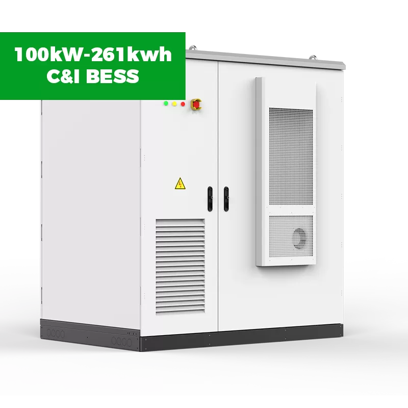 100kW-261kwh C&I BESS Battery storage system