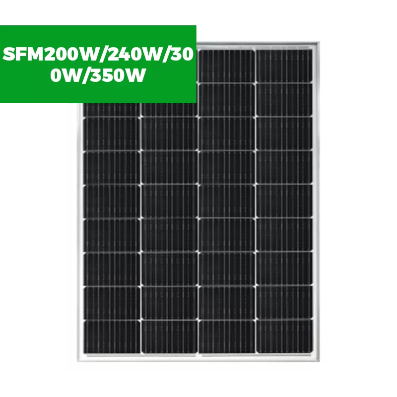 SFM200W/240W/300W/350W  Solar Panels Monocrystalline Multi-busbar Solar Module