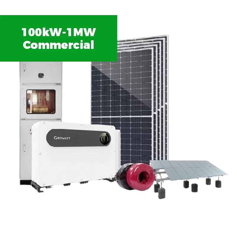 Singfo Solar Commercial 100kW-1MW Grid-Tie Solar Power System