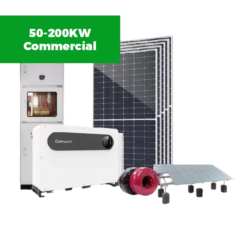 Singfo Solar Commercial 50-200KW Grid-Tie Solar Power System Kit