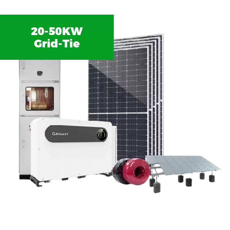 Singfo Solar Commercial 20-50KW Grid-Tie Solar Power System Kit