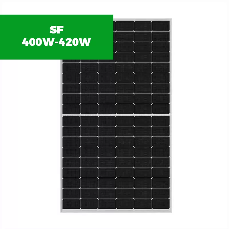 SF400W-420W Solar Panels Monocrystalline Half Cell Panel
