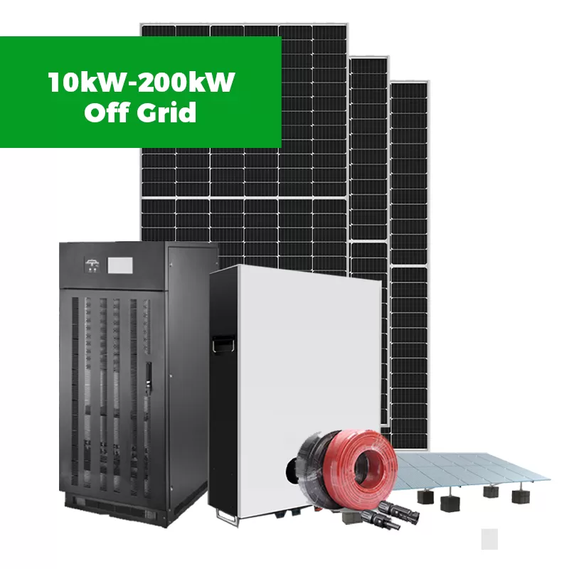 Singfo Solar 10kW-200kW Off Grid Solar Power System Kit