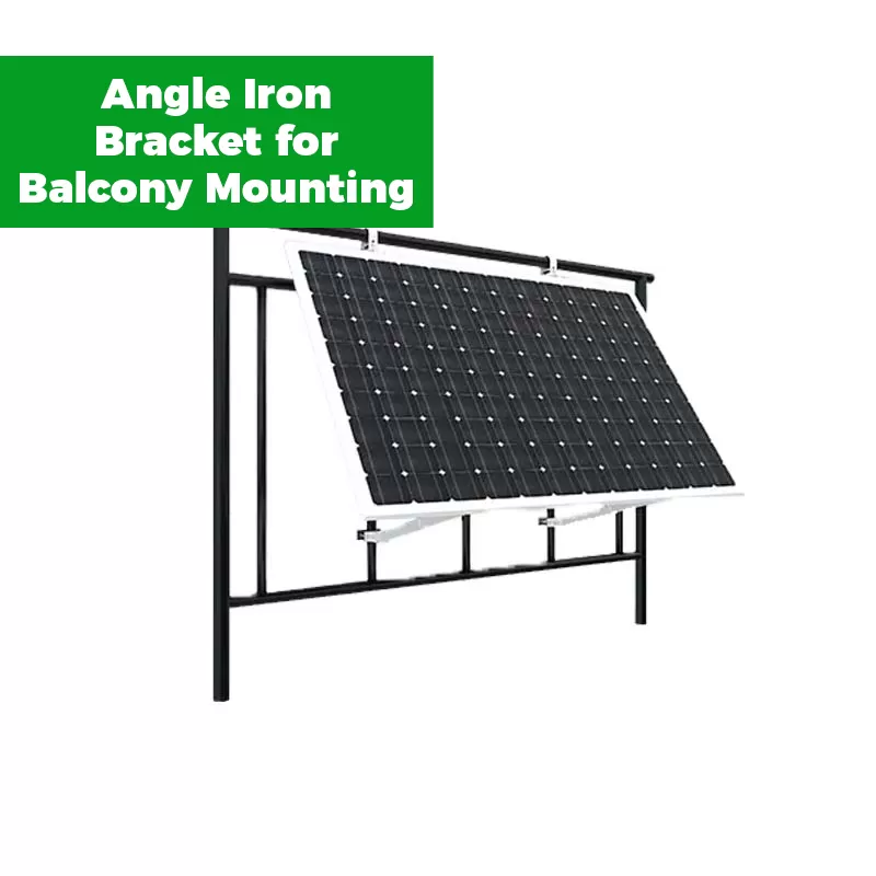 Angle Iron Bracket for Balcony Mounting System