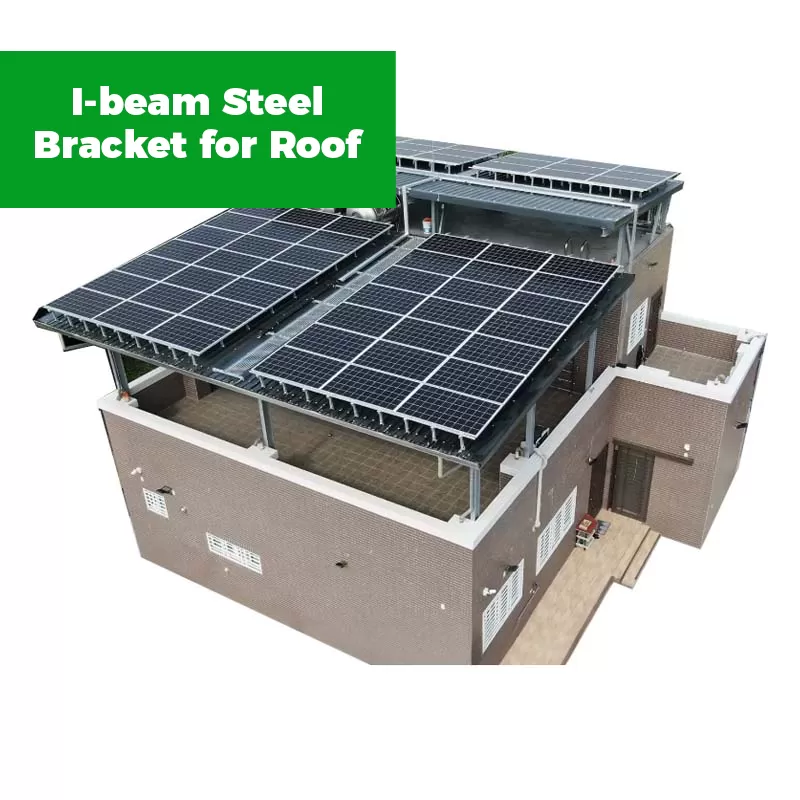 I-beam Steel Bracket for Roof Shed Mounting System
