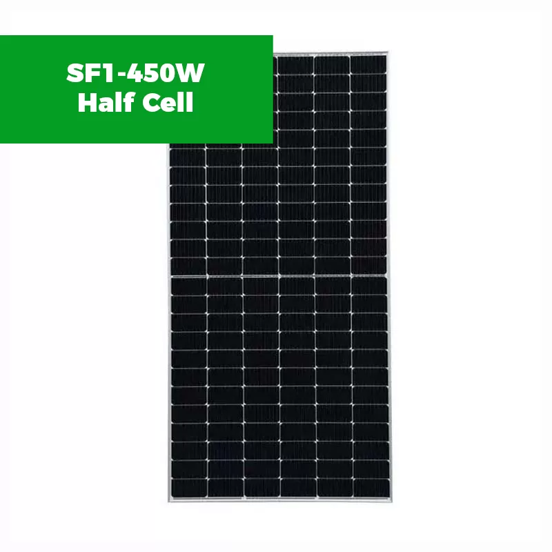 SF1-450W Solar Panels Monocrystalline Half Cell Panel