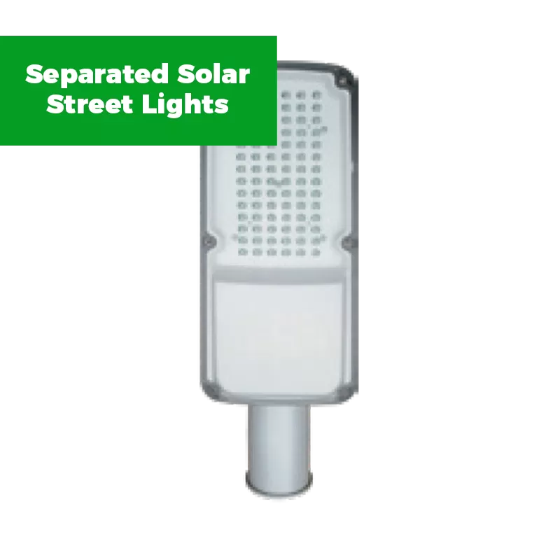 Separated Solar Street Lights