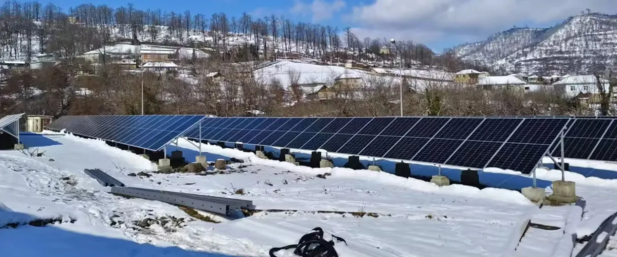Azerbaijan 500kW Commercial & Industrial On-Grid Solar System (Metal Rooftop + Ground Mount)